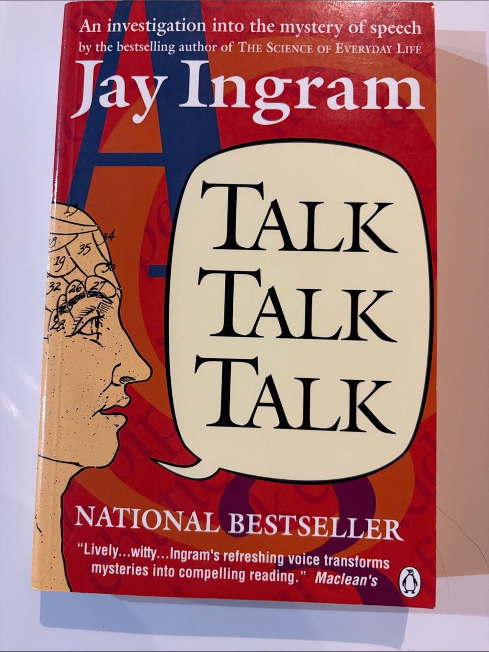Talk Talk Talk - Red Hardcover Book
